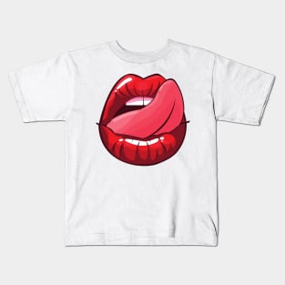 Pop art makeup Kids T-Shirt